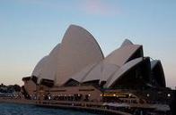 Sydney Harbor at Dusk